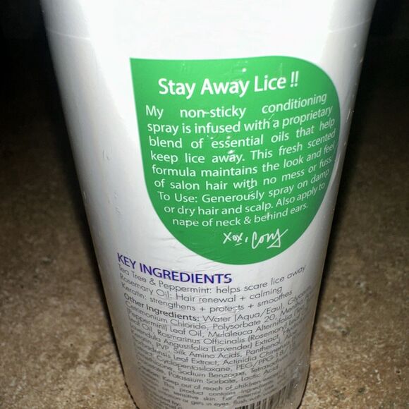 So Cozy Boo! Natural Lice Prevention Spray 8.0 oz. - Picture 5 of 8